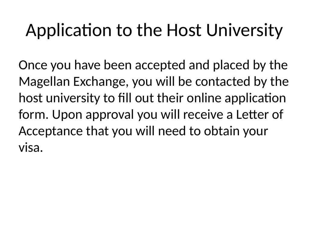 Magellan Exchange Semester (or Year) Abroad Dr. - slide 10 of 21