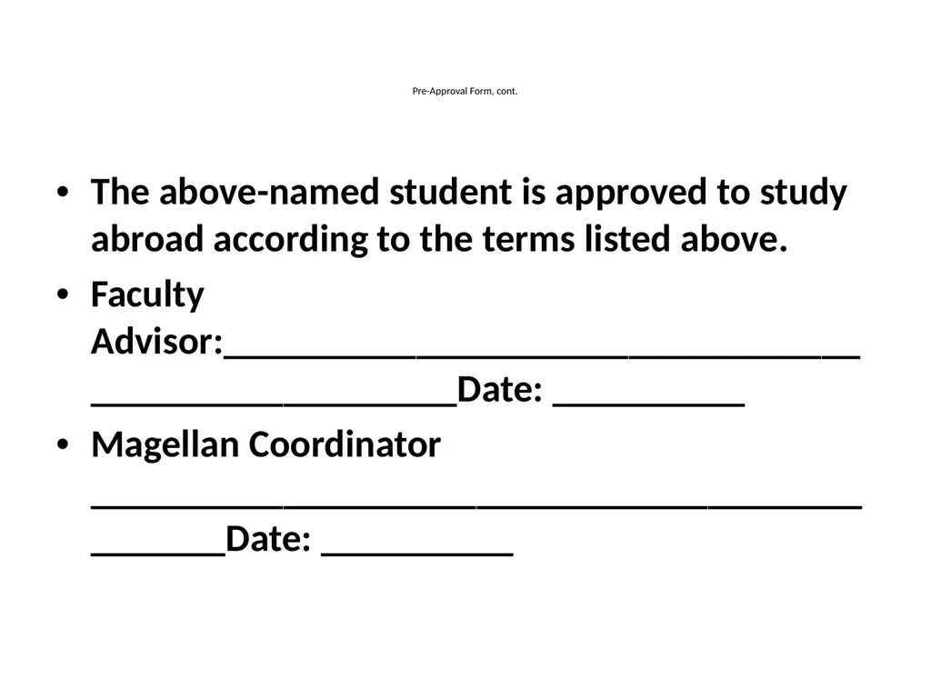 Magellan Exchange Semester (or Year) Abroad Dr. - slide 18 of 21