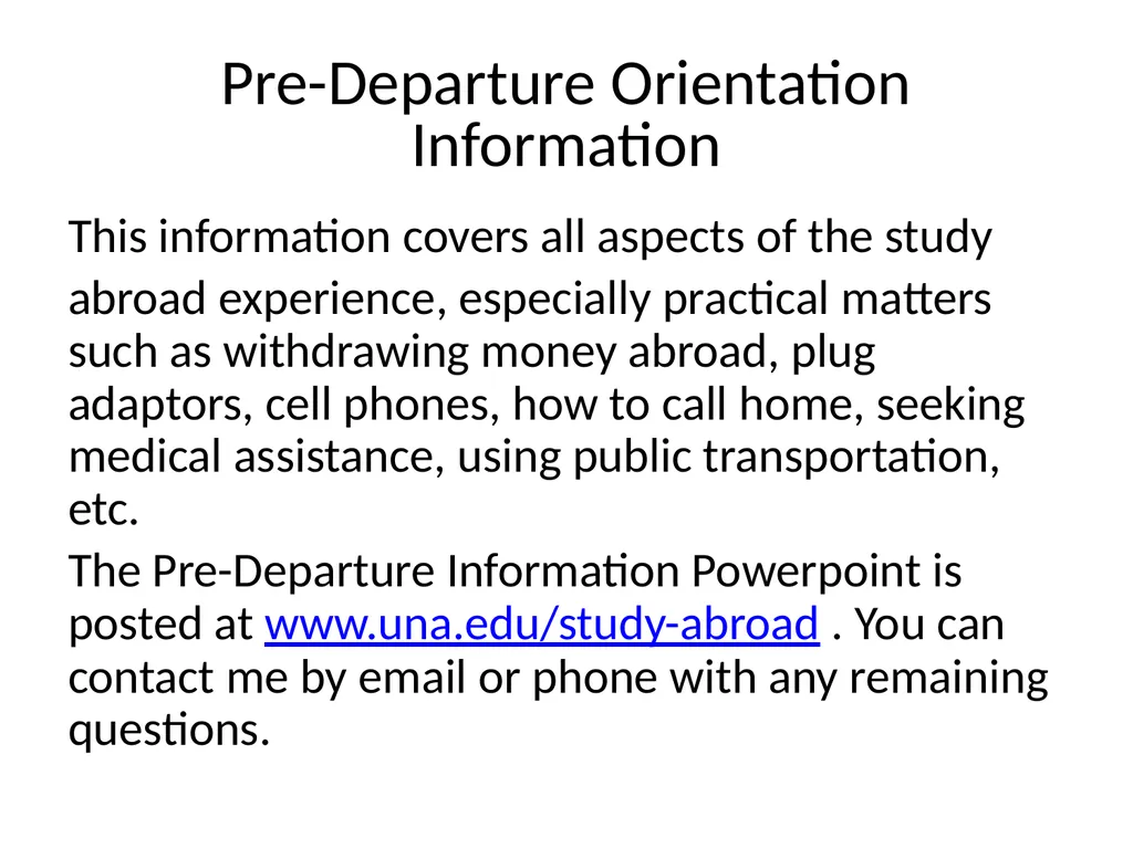 Magellan Exchange Semester (or Year) Abroad Dr. - slide 12 of 21