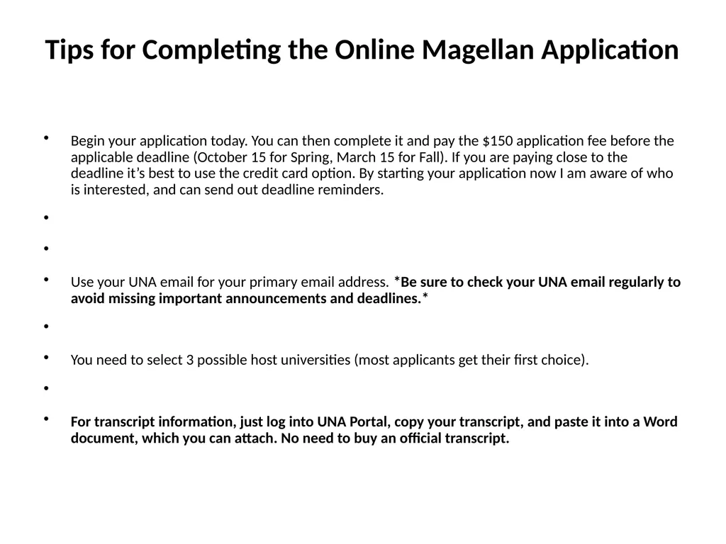 Magellan Exchange Semester (or Year) Abroad Dr. - slide 14 of 21