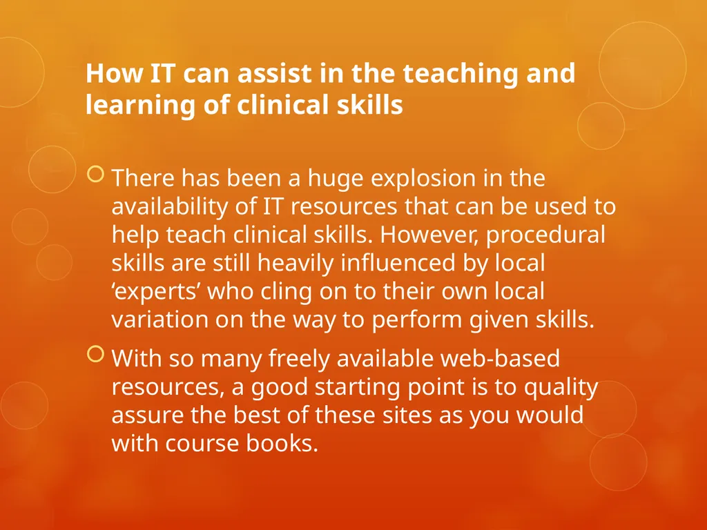 How to teach practical skills Dr. Chisale Mhango - slide 15 of 16
