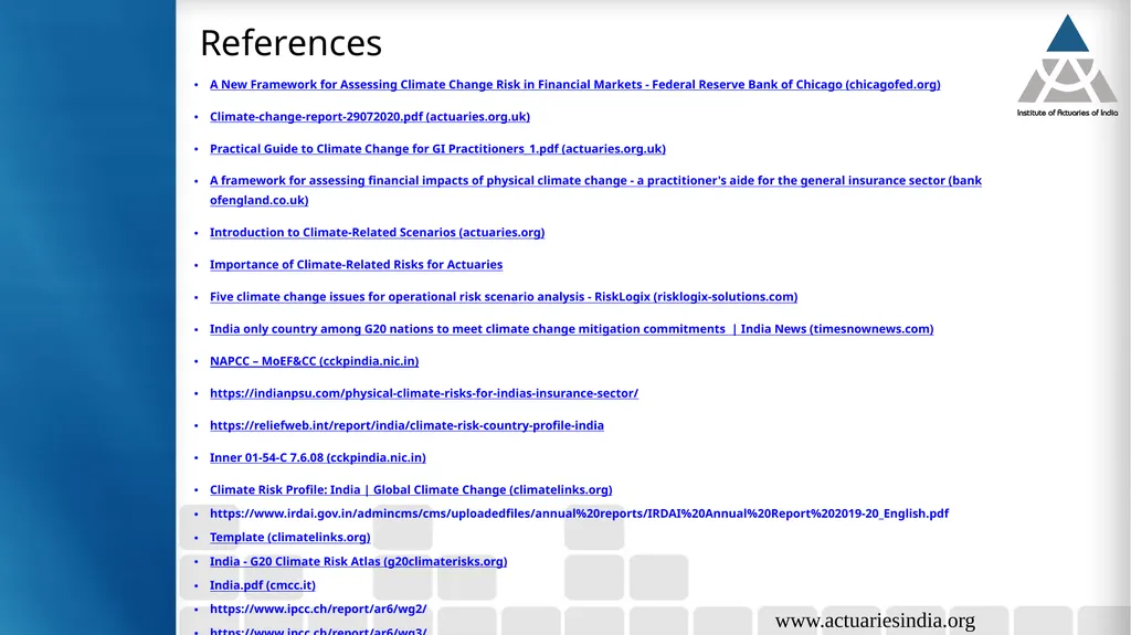 Climate Risks Guide : Neha Taneja Presented By : - slide 37 of 37
