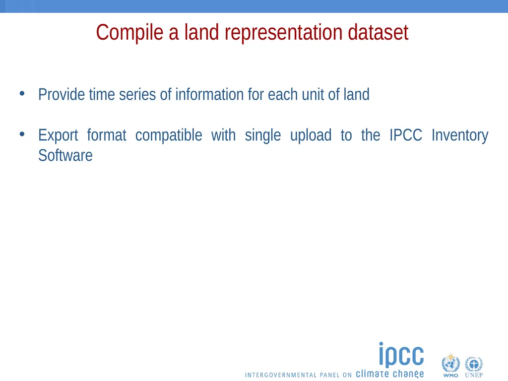 Ongoing work on the add-on for land representation - slide 13 of 15