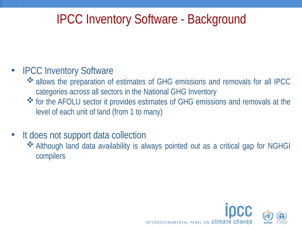 Ongoing work on the add-on for land representation - slide 4 of 15