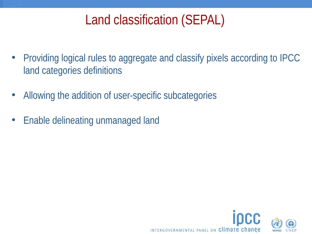 Ongoing work on the add-on for land representation - slide 9 of 15