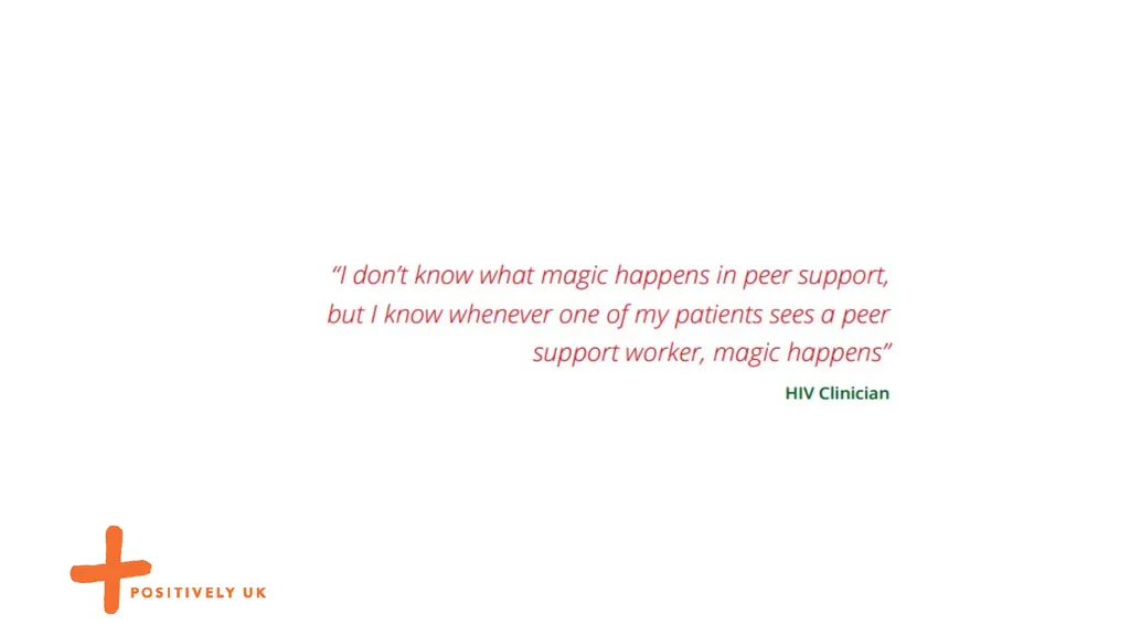 #HIVPeerSupport 19th September 2017 Peer support - slide 20 of 20