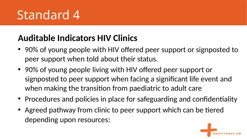 #HIVPeerSupport 19th September 2017 Peer support - slide 17 of 20
