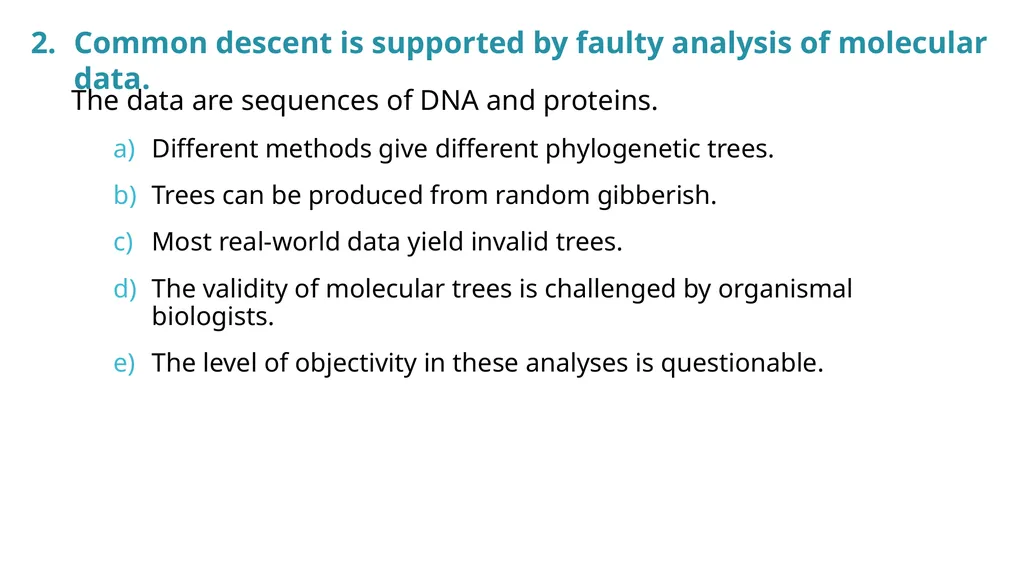 A Thoughtful Approach to Theistic Evolution Brian - slide 9 of 15