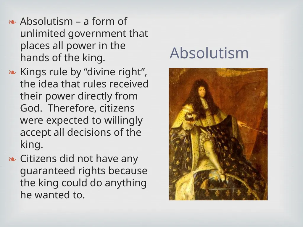 The Enlightenment Standard 7-2.3 Vocabulary - slide 5 of 12