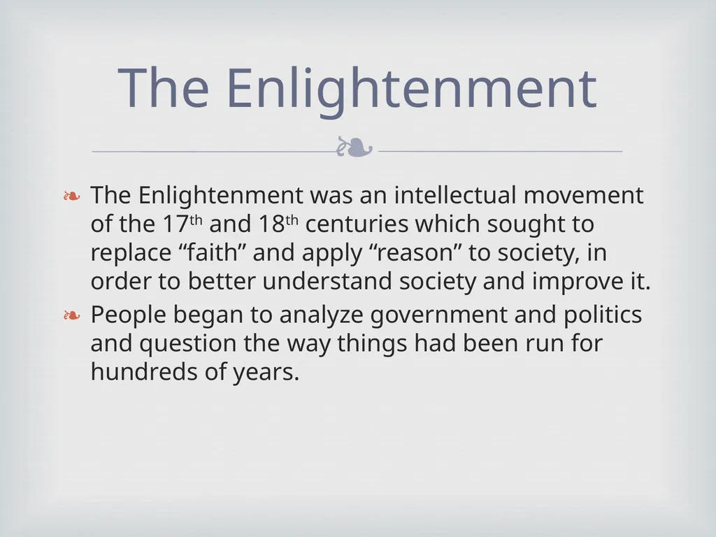 The Enlightenment Standard 7-2.3 Vocabulary - slide 4 of 12
