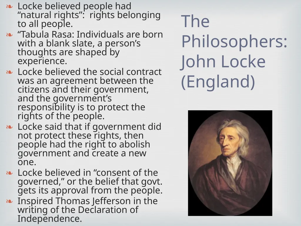 The Enlightenment Standard 7-2.3 Vocabulary - slide 8 of 12