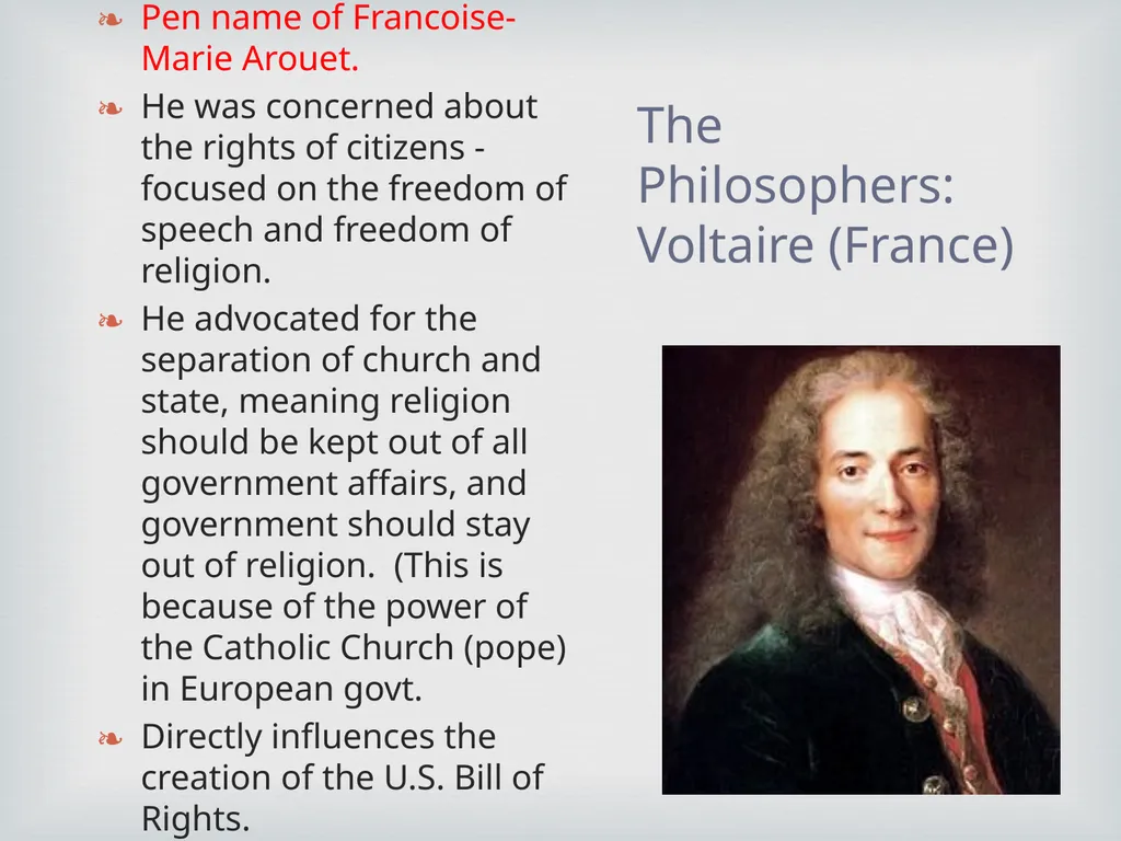 The Enlightenment Standard 7-2.3 Vocabulary - slide 11 of 12