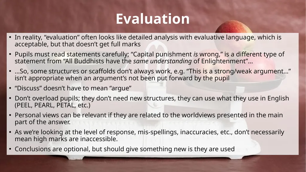 GCSE R.S.- Tips for Eduqas Jezz Pomfret LTLRE East - slide 18 of 21