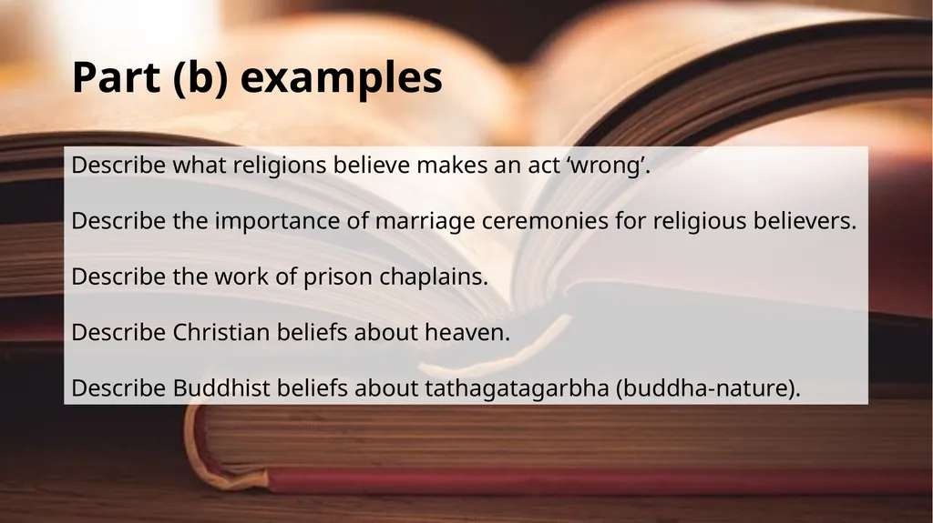 GCSE R.S.- Tips for Eduqas Jezz Pomfret LTLRE East - slide 7 of 21