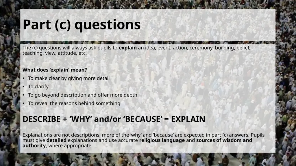 GCSE R.S.- Tips for Eduqas Jezz Pomfret LTLRE East - slide 9 of 21