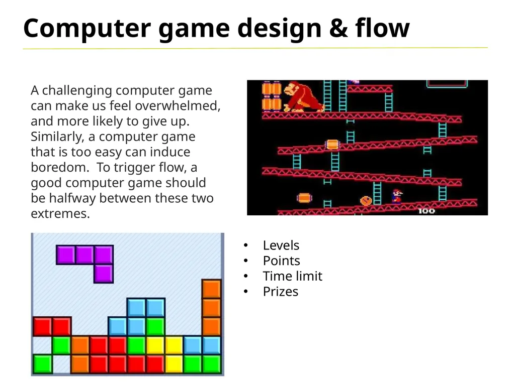 Flow “Being completely involved in an activity for - slide 12 of 13