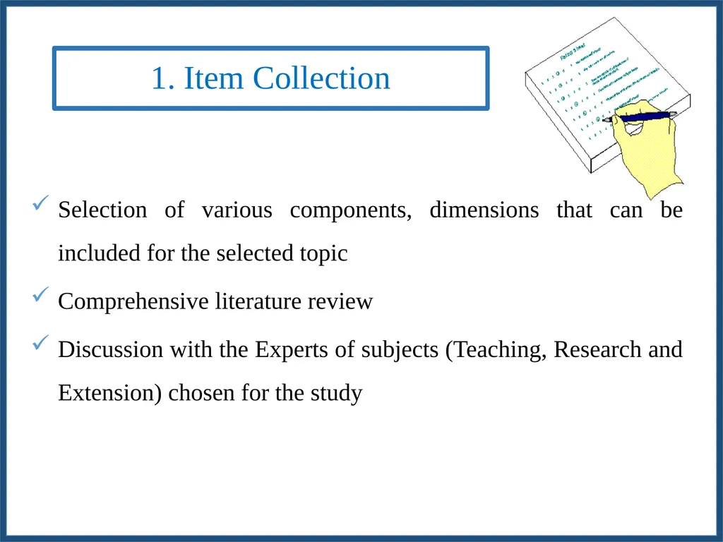 METHODOLOGY FOR WORKING OUT SCALE VALUES FOR - slide 10 of 58