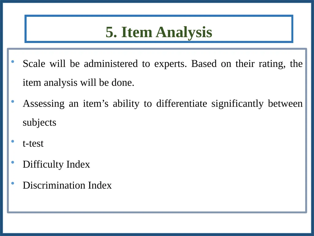 METHODOLOGY FOR WORKING OUT SCALE VALUES FOR - slide 14 of 58