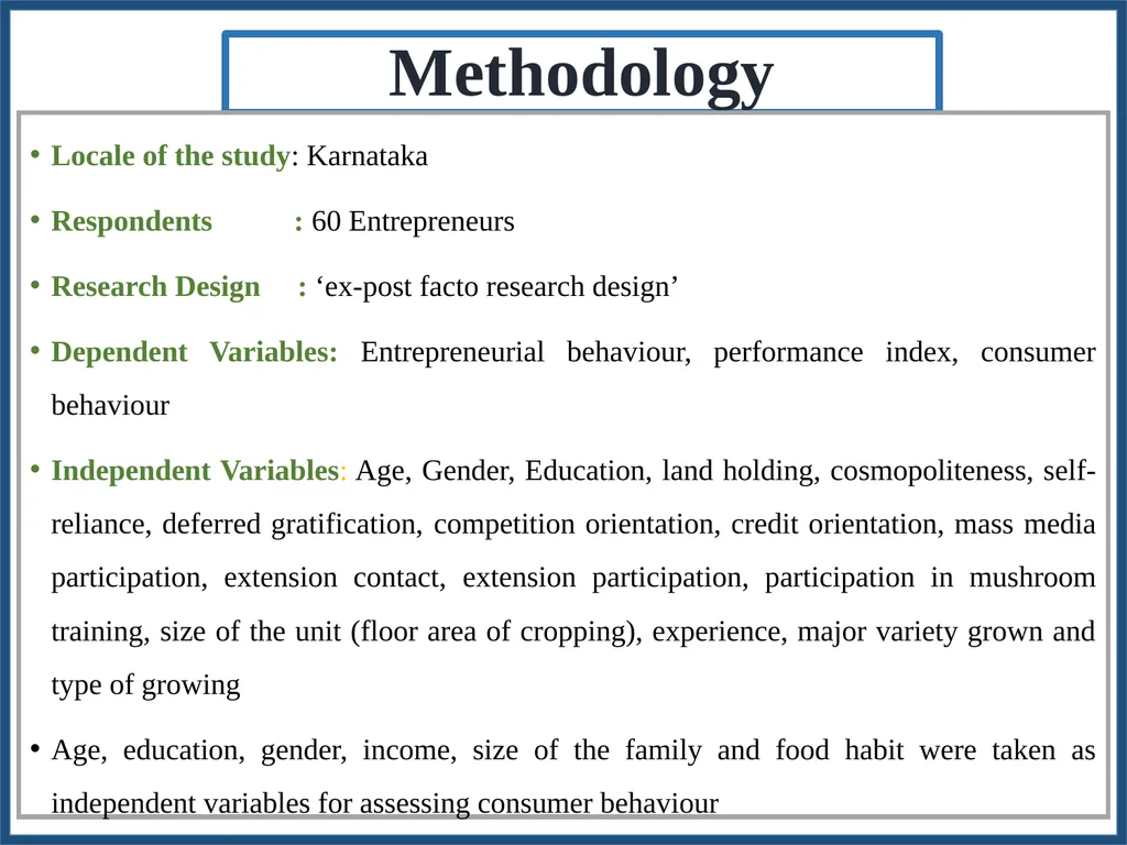 METHODOLOGY FOR WORKING OUT SCALE VALUES FOR - slide 51 of 58