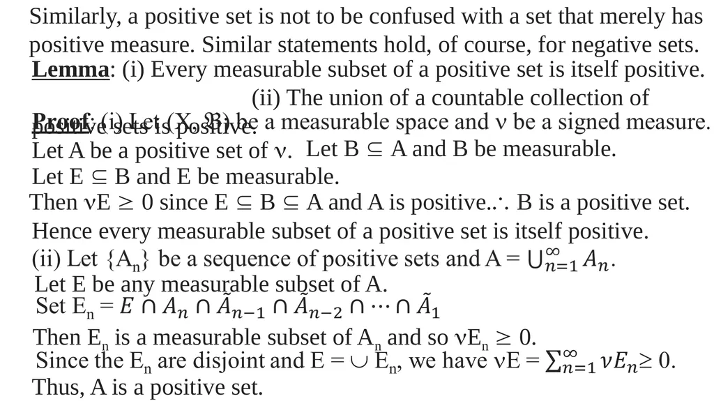 M 401- MEASURE THEORY SIGNED MEASURE K. C. TAMMI - slide 4 of 14