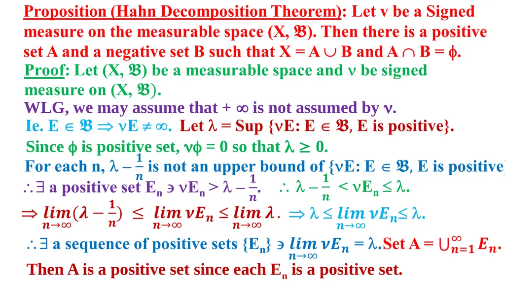 M 401- MEASURE THEORY SIGNED MEASURE K. C. TAMMI - slide 7 of 14