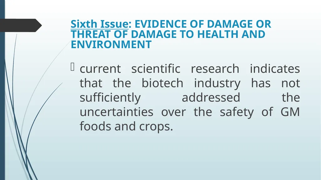 Understanding the Challenges brought about by - slide 19 of 44