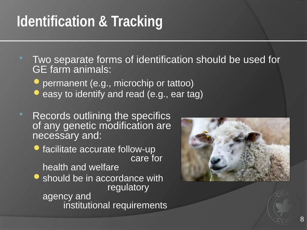 CCAC TRAINING MODULE ON: GENETICALLY-ENGINEERED - slide 8 of 16