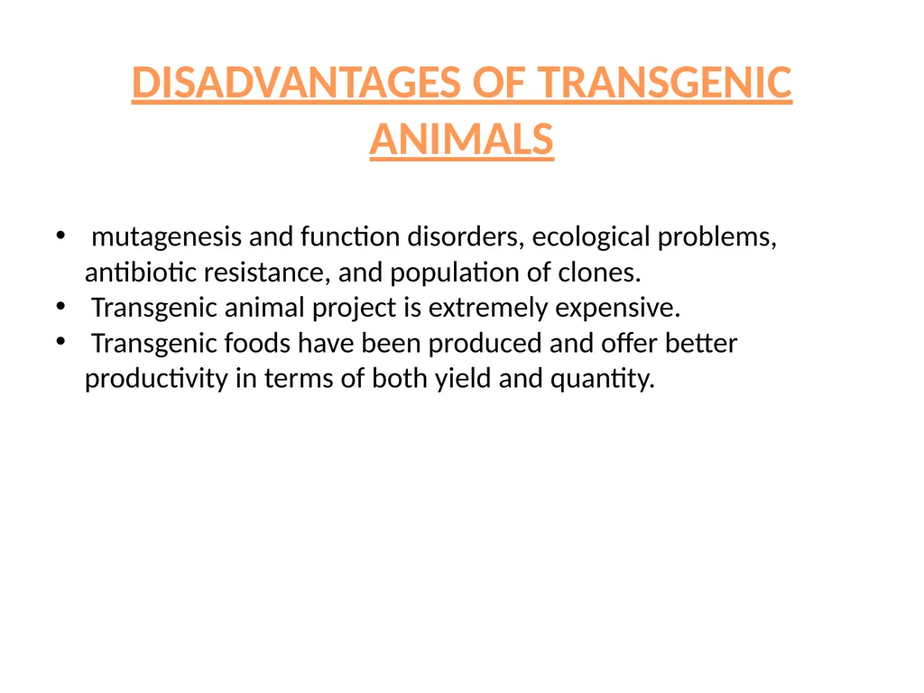 TRANSGENIC ANIMAL PRODUCTION SUBHASHREE - slide 12 of 16