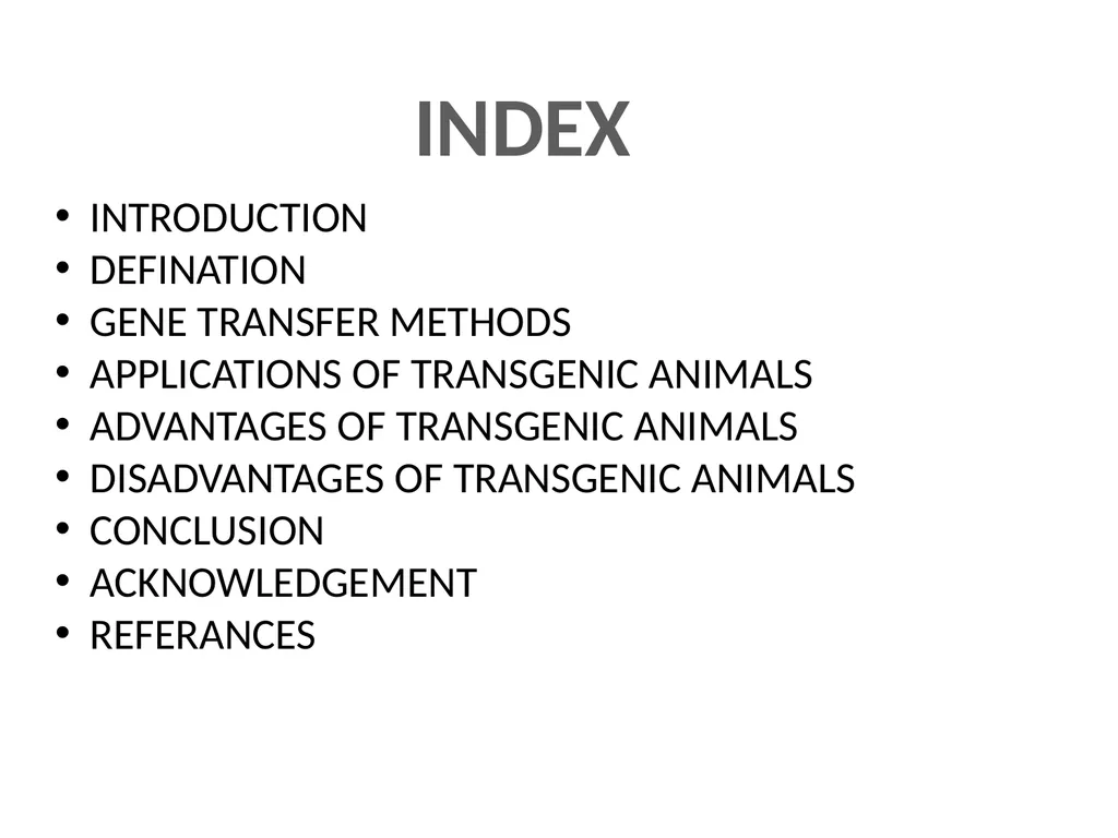 TRANSGENIC ANIMAL PRODUCTION SUBHASHREE - slide 2 of 16