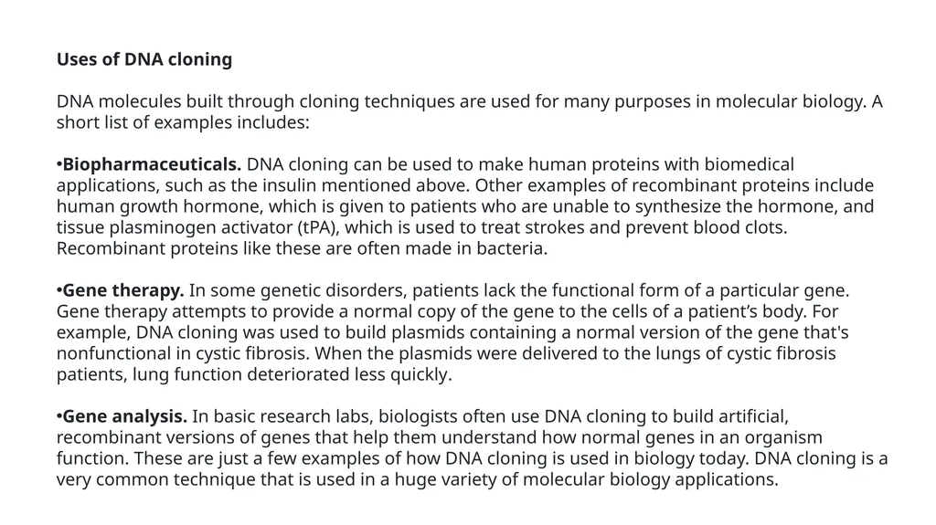 Genetics Engineering Lecture-1 Introduction to - slide 16 of 16
