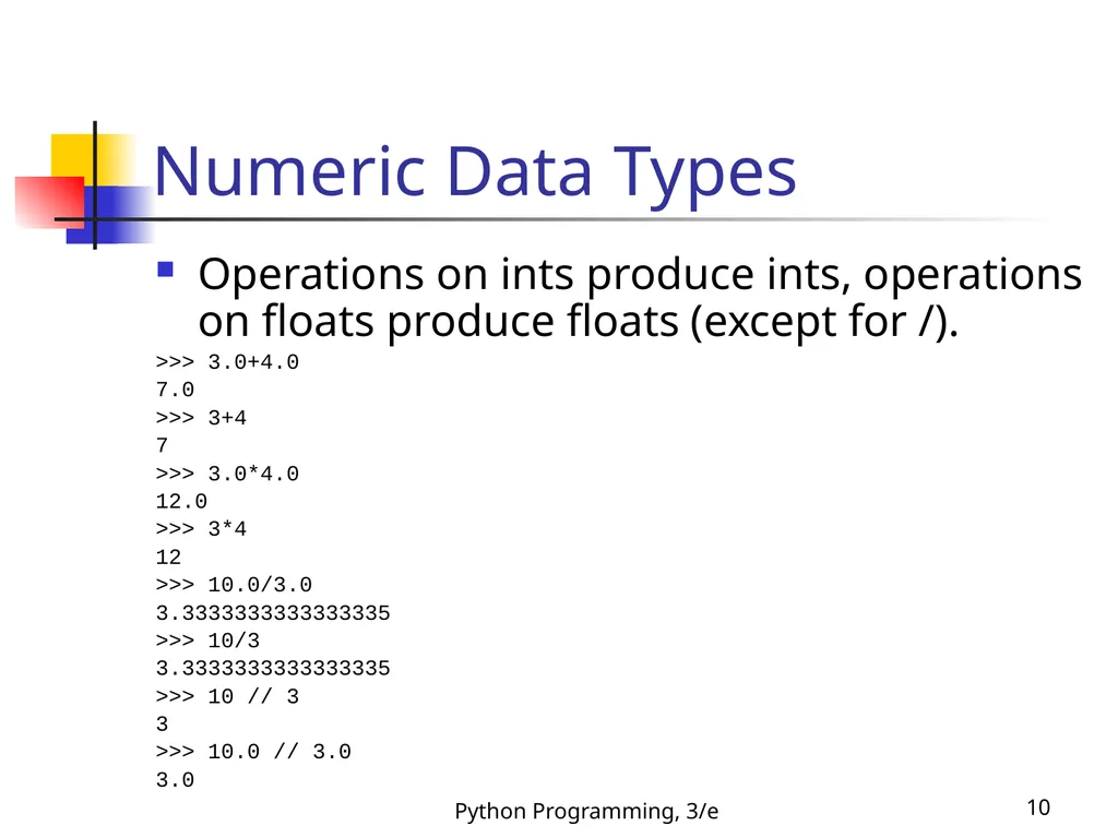 Python Programming, 3/e 1 Python Programming: An - slide 10 of 48