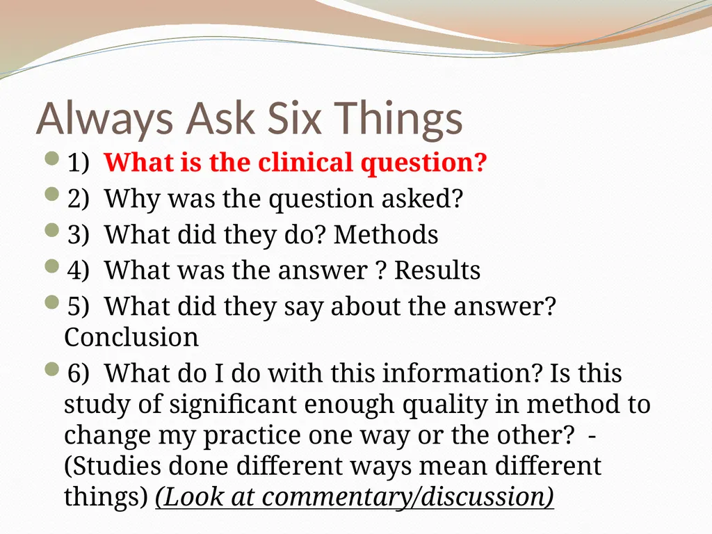 Critically Appraising a Journal Article What is a - slide 17 of 46