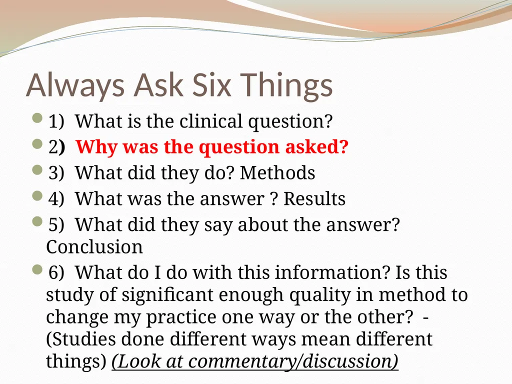 Critically Appraising a Journal Article What is a - slide 29 of 46