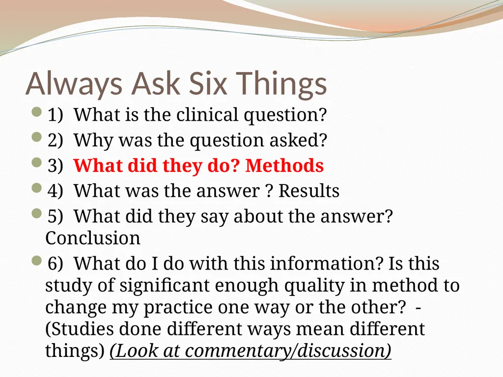 Critically Appraising a Journal Article What is a - slide 31 of 46
