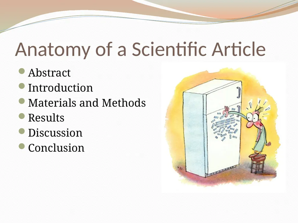 Critically Appraising a Journal Article What is a - slide 14 of 46