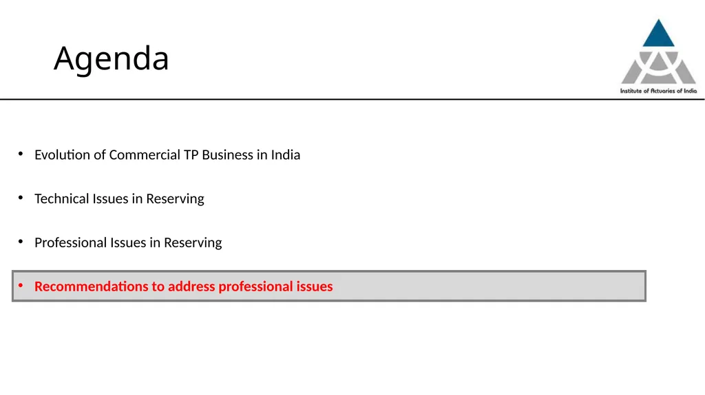 Professionalism issues in estimation of Commercial - slide 22 of 24