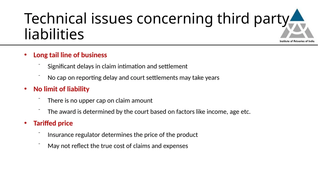 Professionalism issues in estimation of Commercial - slide 5 of 24
