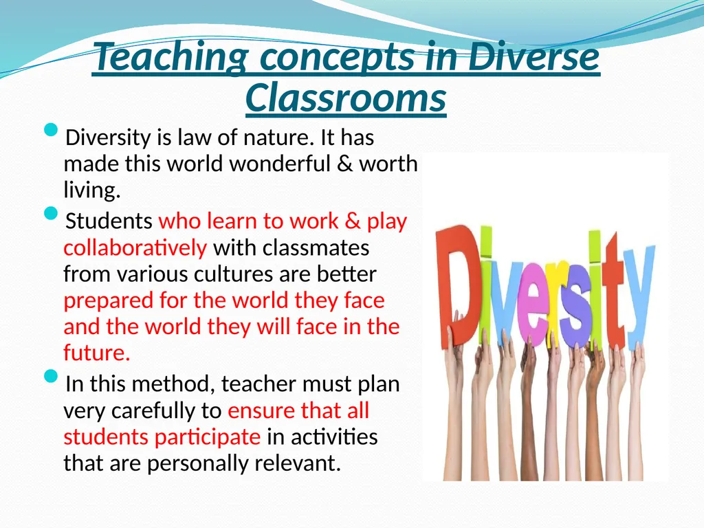 Teaching Concepts through- Discovery, Exposition - slide 16 of 22