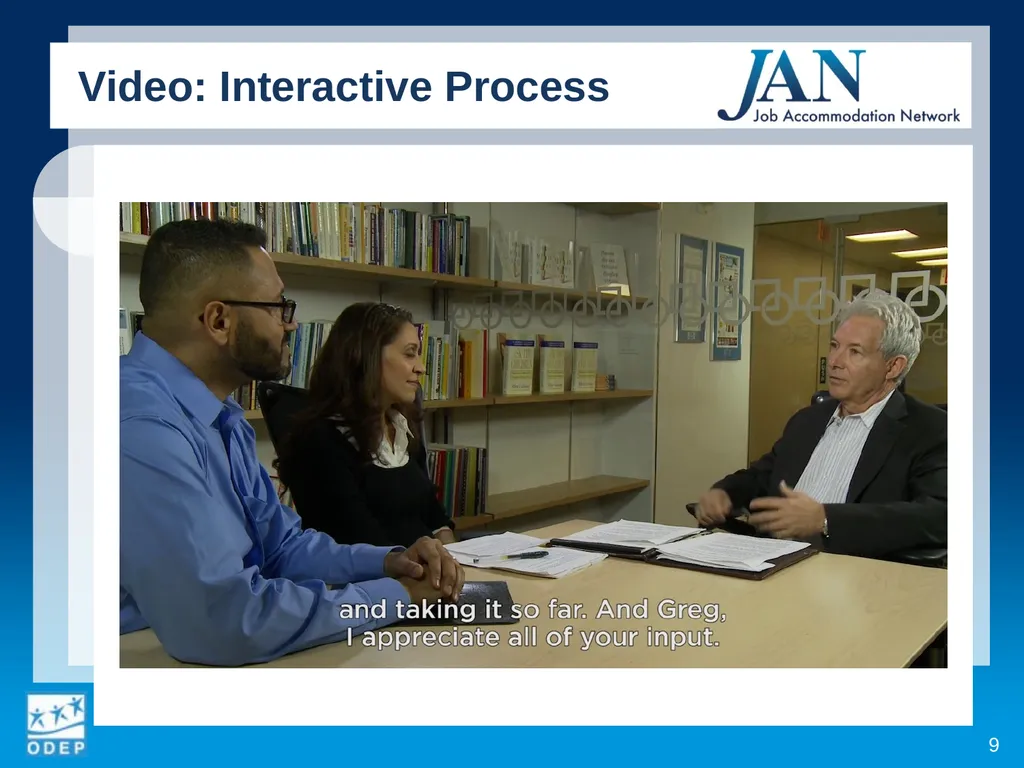 1 Retaining Employees with Disabilities Disability - slide 9 of 16