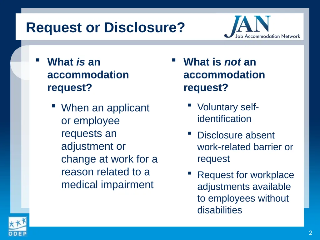1 Retaining Employees with Disabilities Disability - slide 2 of 16