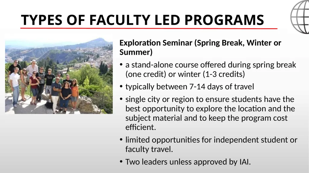 Leading Short-Term Education Abroad Programs Wendy - slide 9 of 26