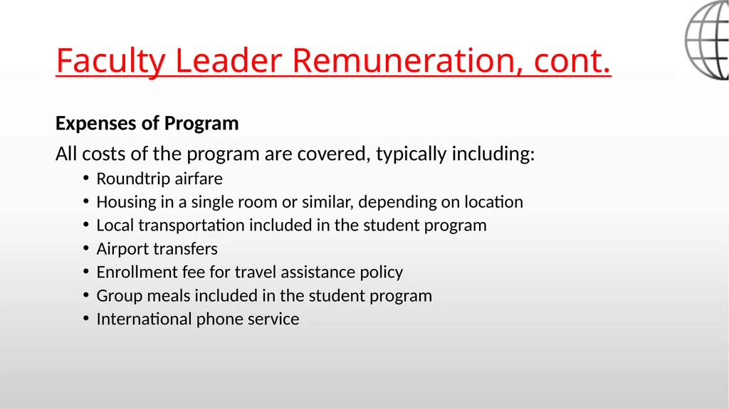 Leading Short-Term Education Abroad Programs Wendy - slide 22 of 26