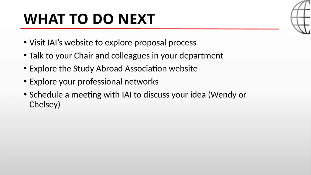 Leading Short-Term Education Abroad Programs Wendy - slide 25 of 26