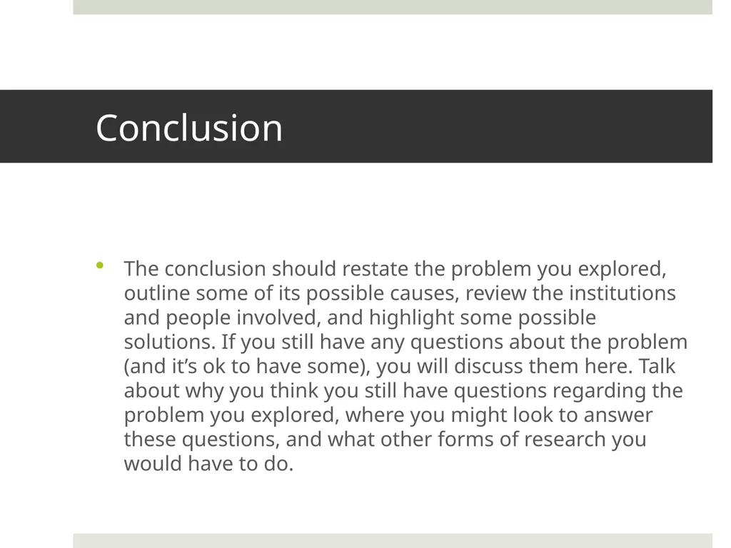 Exploratory Essay Exploratory essays are very - slide 4 of 8