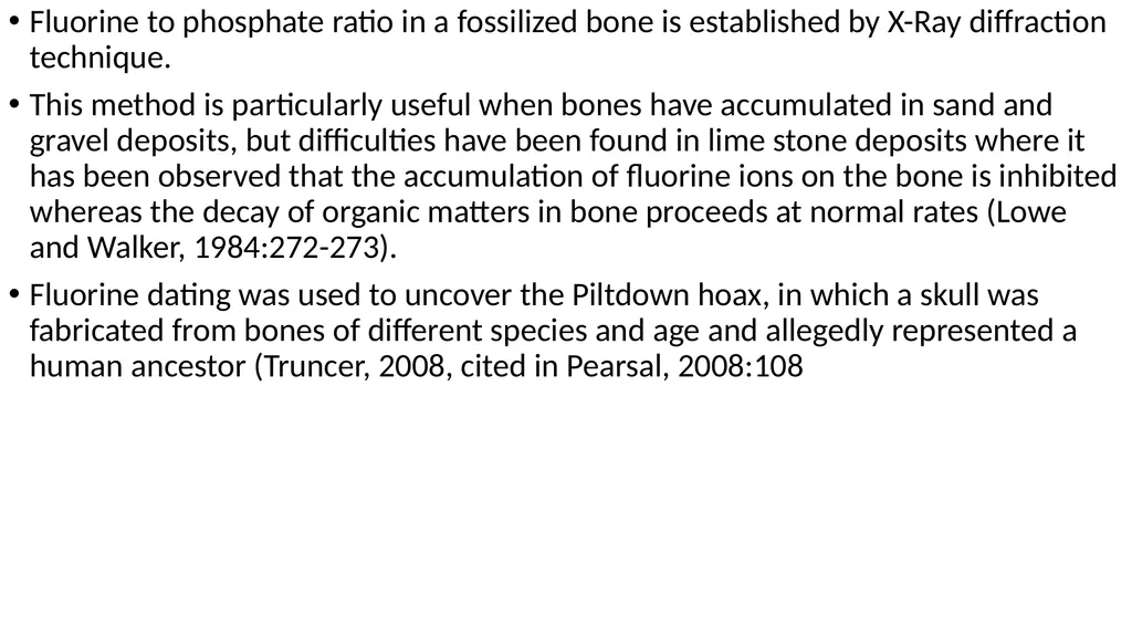 Dating Techniques Dr. D.V. Prasad Department of - slide 11 of 15