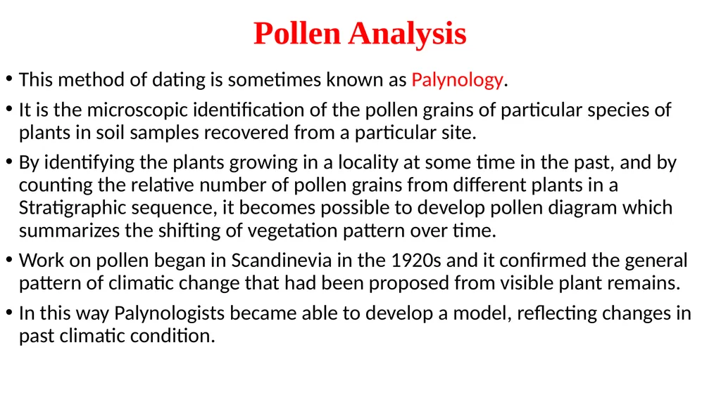 Dating Techniques Dr. D.V. Prasad Department of - slide 12 of 15