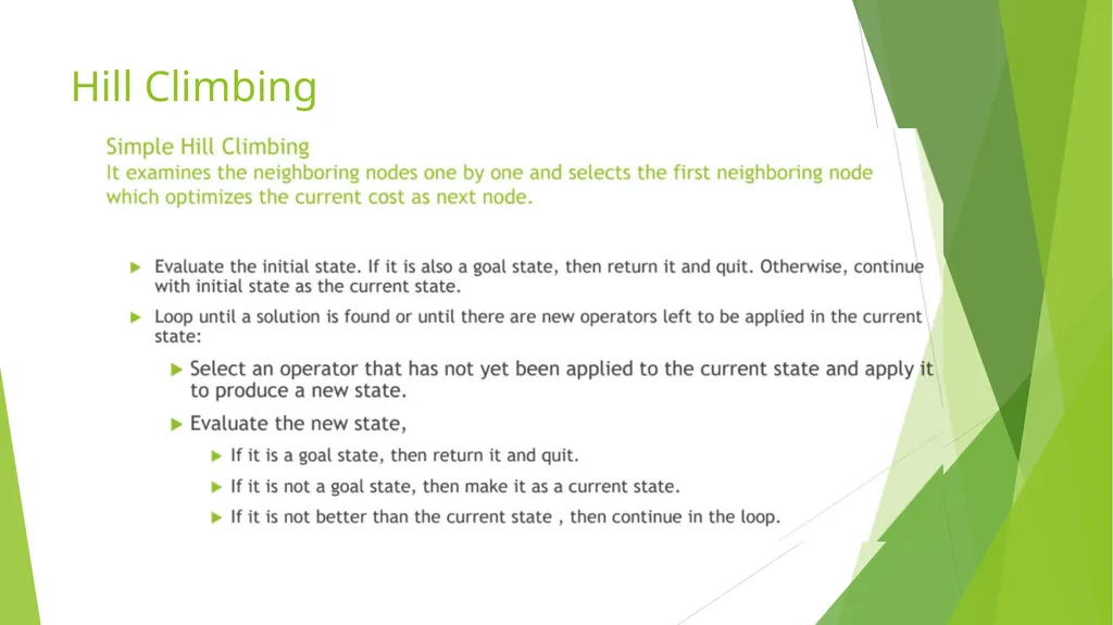 State Space Search Heuristic search Piyali - slide 9 of 14