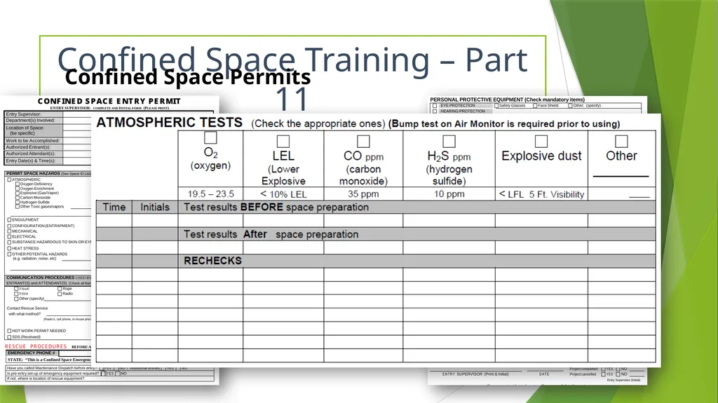 Confined Space Training Confined Space Training - slide 33 of 47