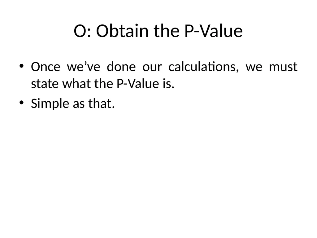 PHANTOMS: A Method of Testing Hypotheses P: - slide 7 of 15