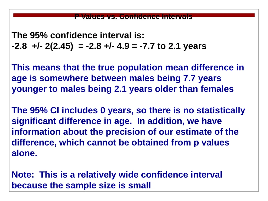 Hypothesis Testing Objectives: Students should be - slide 28 of 30